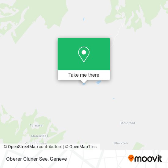 Oberer Cluner See map