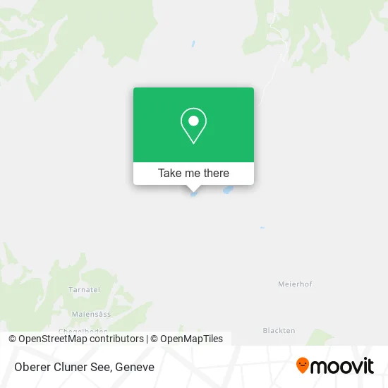 Oberer Cluner See plan