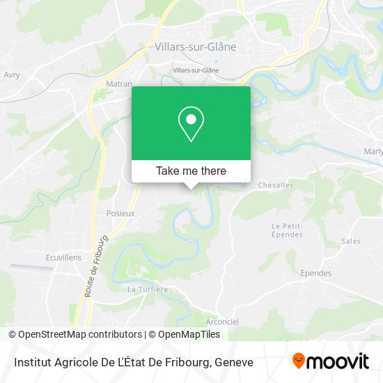 Institut Agricole De L'État De Fribourg map