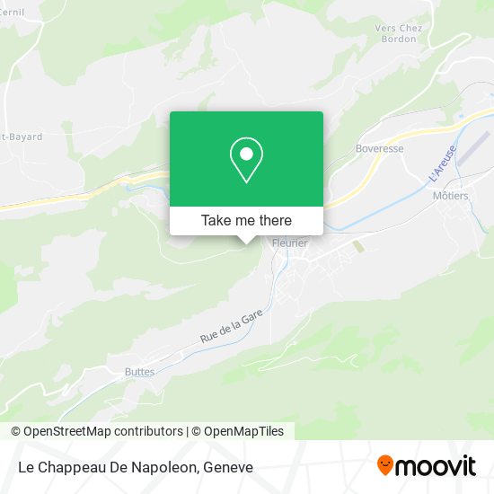 Le Chappeau De Napoleon map