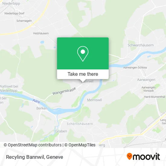 Recyling Bannwil map