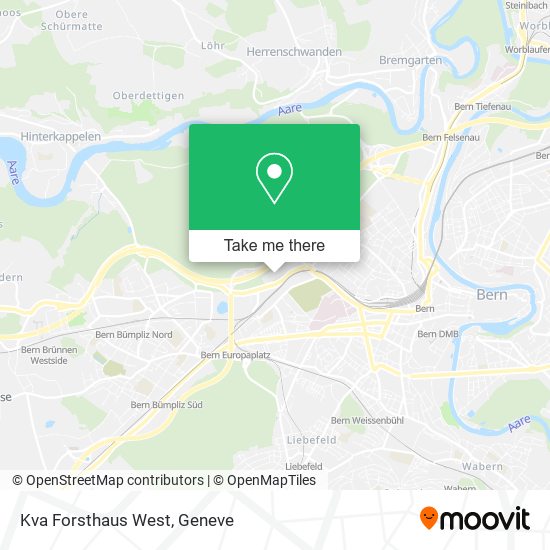 Kva Forsthaus West map