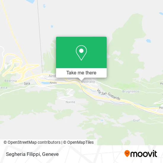 Segheria Filippi map