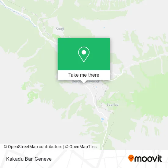 Kakadu Bar map