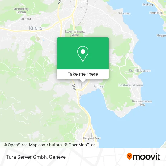 Tura Server Gmbh map