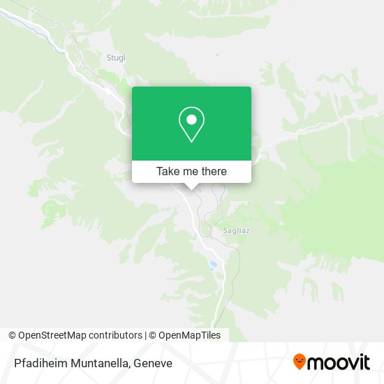 Pfadiheim Muntanella map