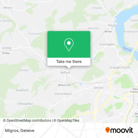 Migros map
