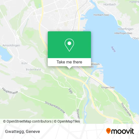 Gwattegg map