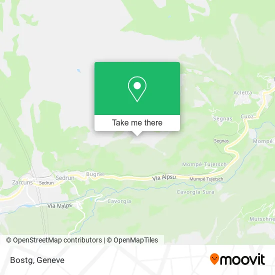 Bostg map