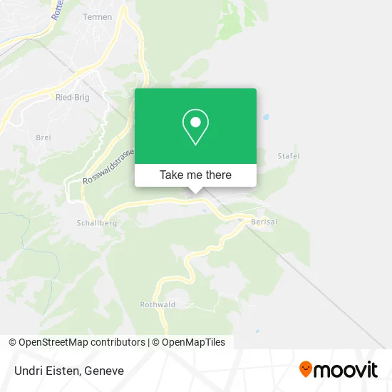 Undri Eisten map