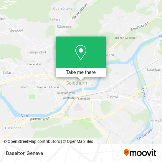 Baseltor map