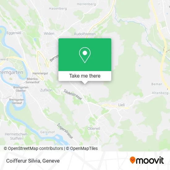 Coifferur Silvia map