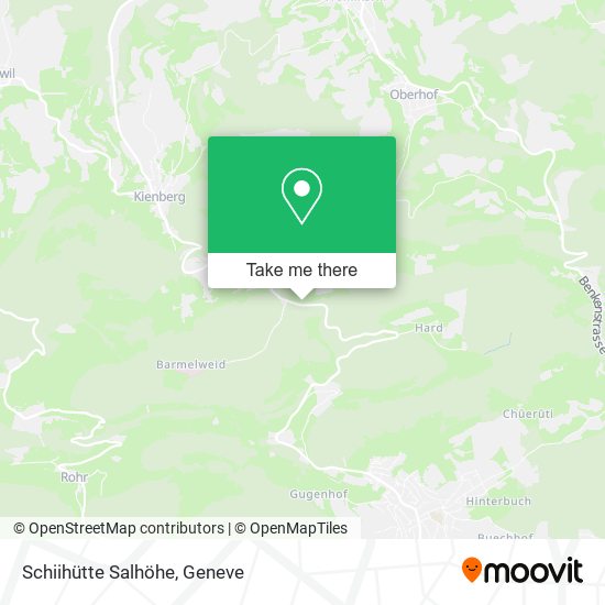 Schiihütte Salhöhe map