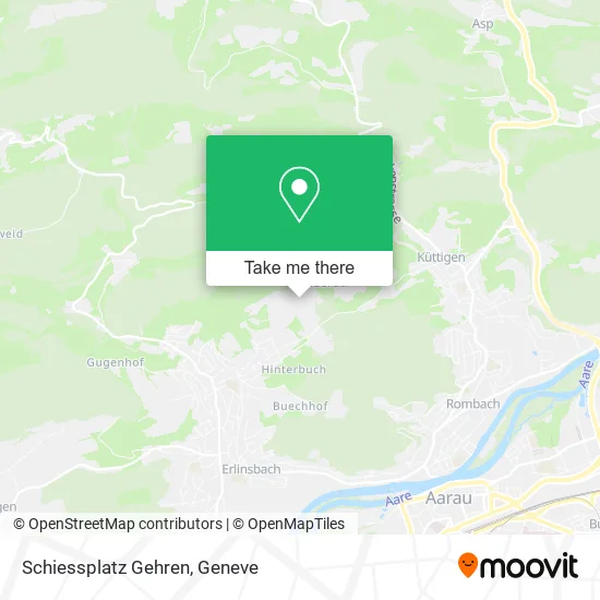 Schiessplatz Gehren map