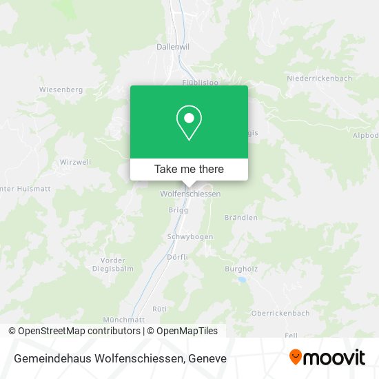 Gemeindehaus Wolfenschiessen map