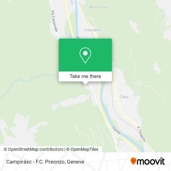 Campirásc - F.C. Preonzo map