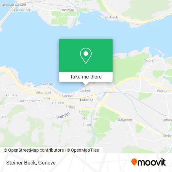 Steiner Beck map