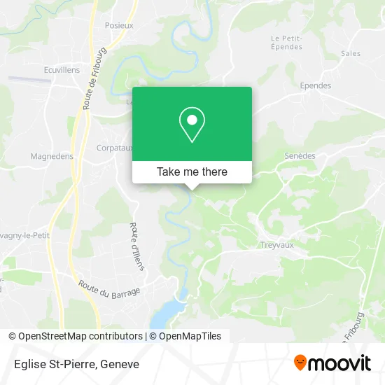 Eglise St-Pierre map