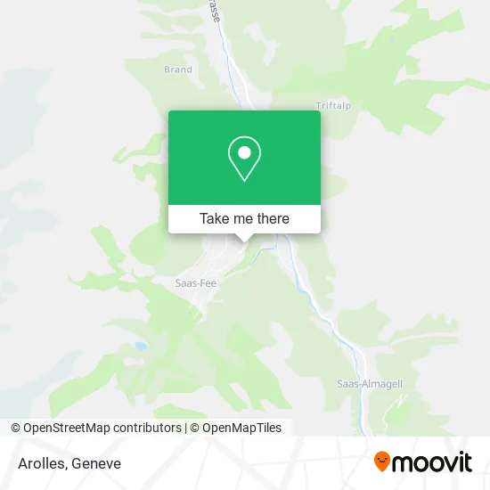 Arolles map