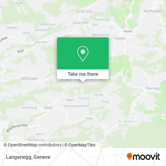 Langenegg map