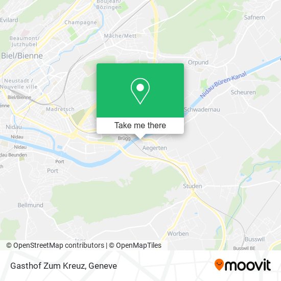 Gasthof Zum Kreuz map