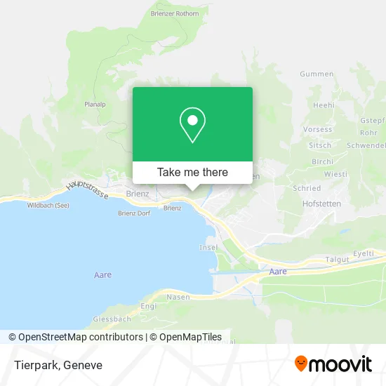 Tierpark map