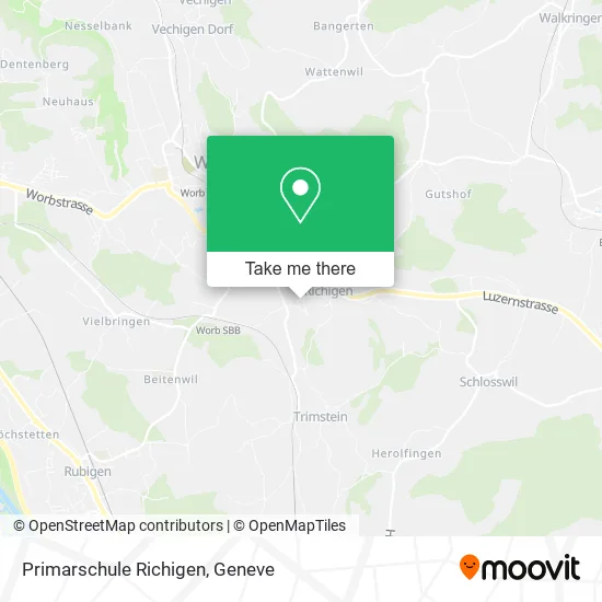 Primarschule Richigen map