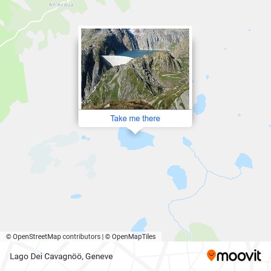 Lago Dei Cavagnöö map