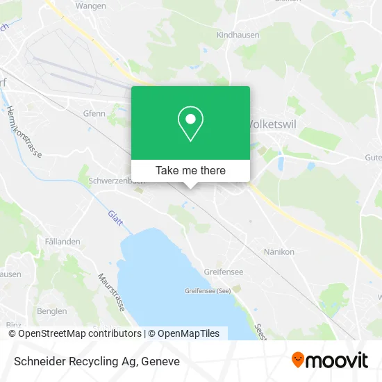 Schneider Recycling Ag map