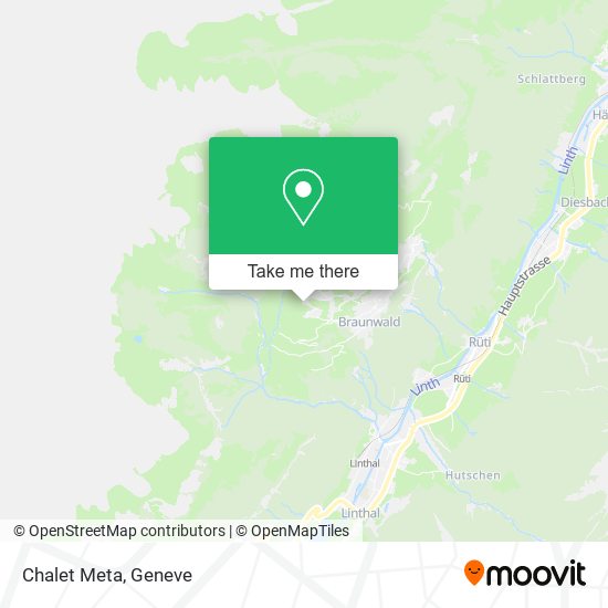 Chalet Meta map
