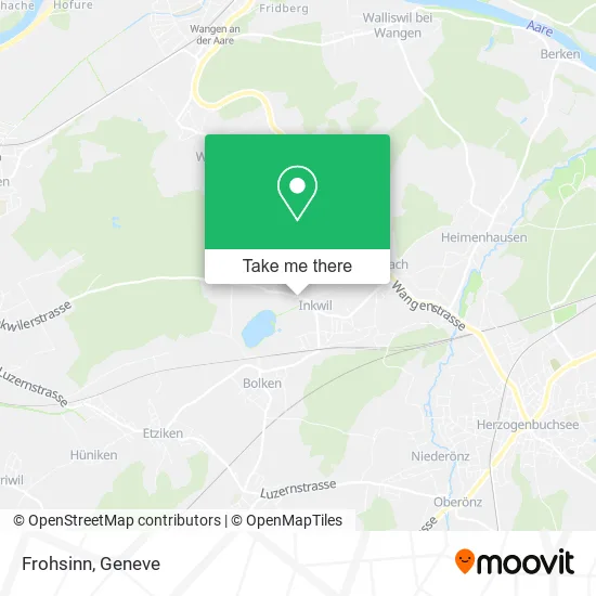 Frohsinn map