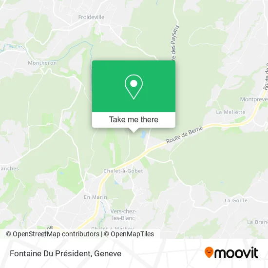 Fontaine Du Président map