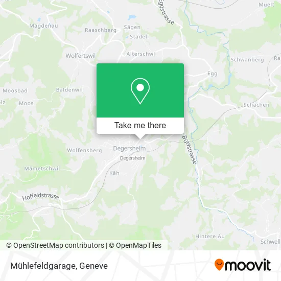 Mühlefeldgarage map