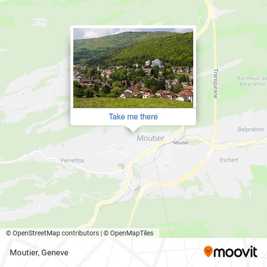 Moutier map