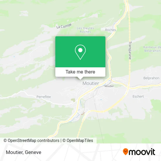 Moutier map
