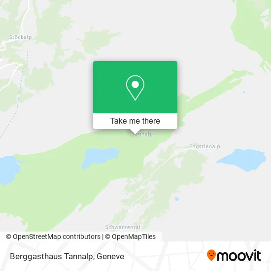 Berggasthaus Tannalp map
