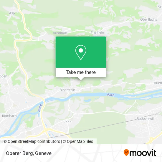 Oberer Berg map
