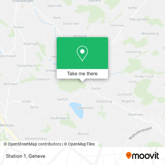 Station 1 map