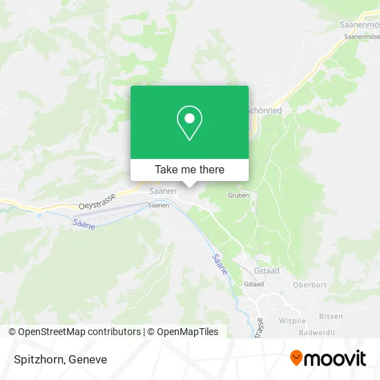 Spitzhorn map