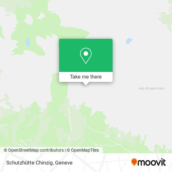 Schutzhütte Chinzig map