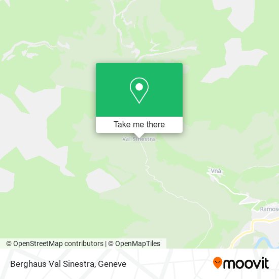 Berghaus Val Sinestra map