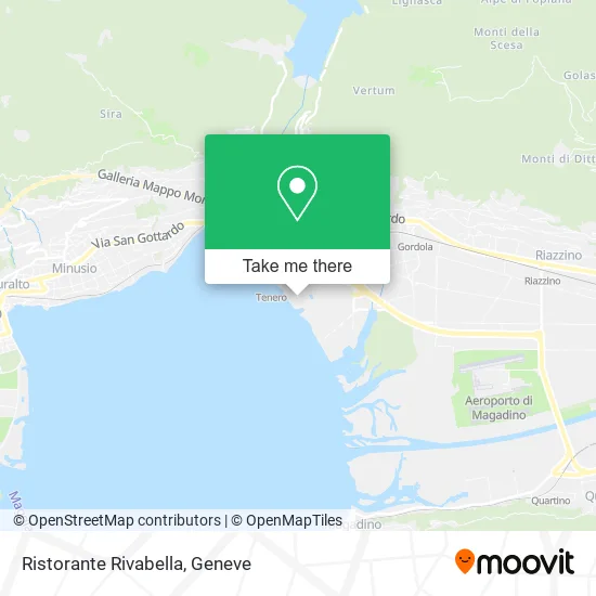 Ristorante Rivabella map