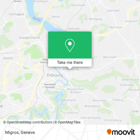 Migros map