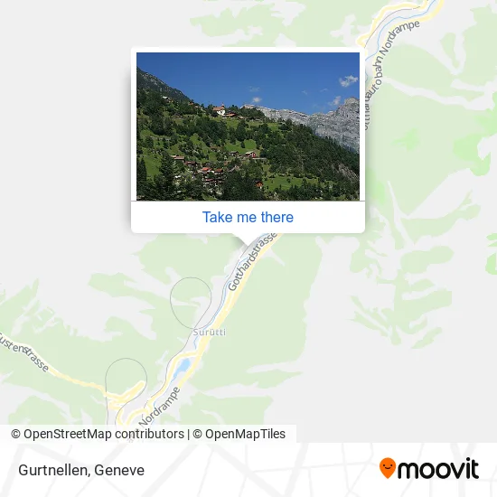Gurtnellen map
