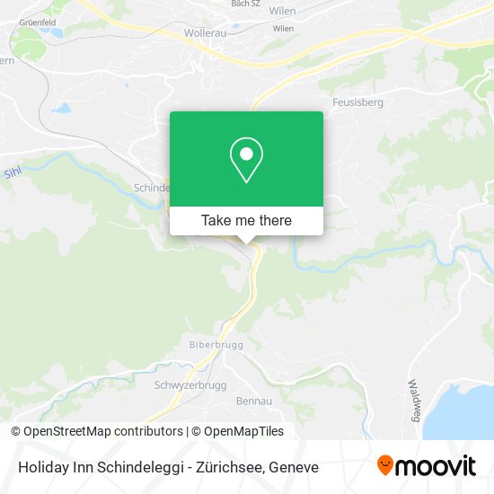Holiday Inn Schindeleggi - Zürichsee map