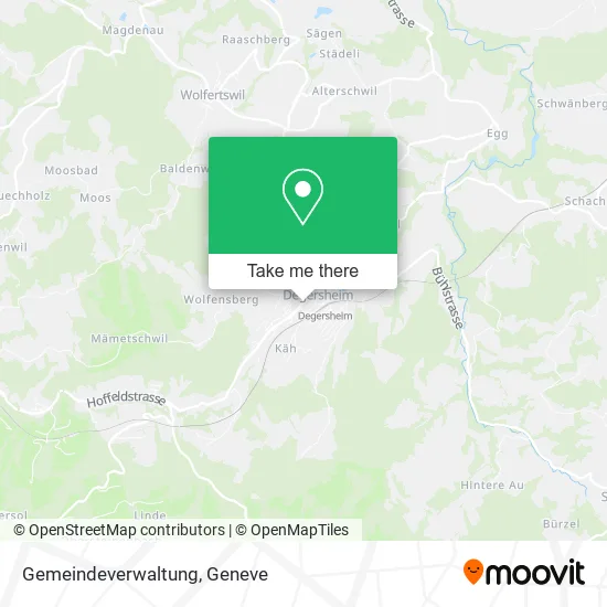 Gemeindeverwaltung map