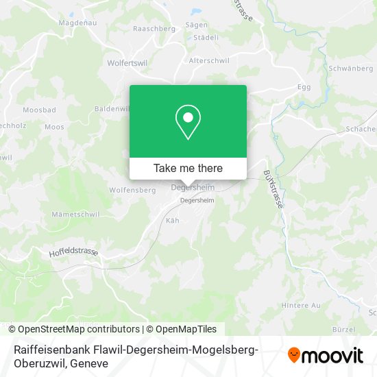 Raiffeisenbank Flawil-Degersheim-Mogelsberg-Oberuzwil map