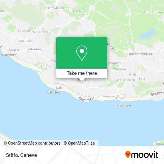 Stäfa map