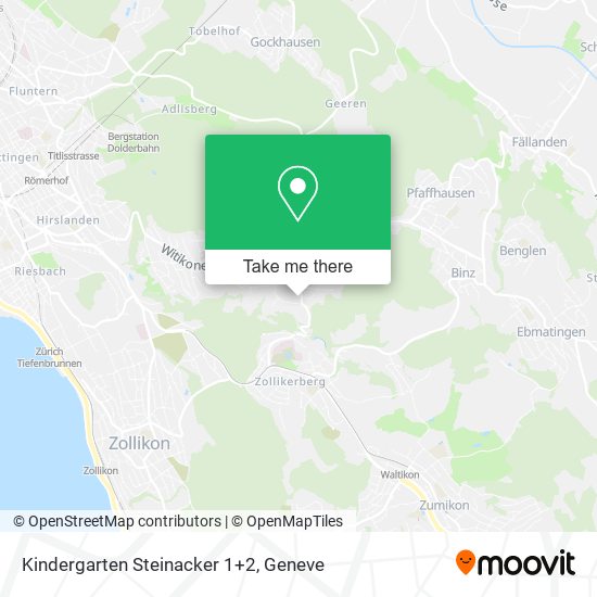 Kindergarten Steinacker 1+2 map