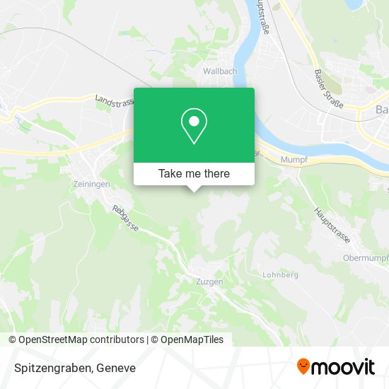 Spitzengraben map